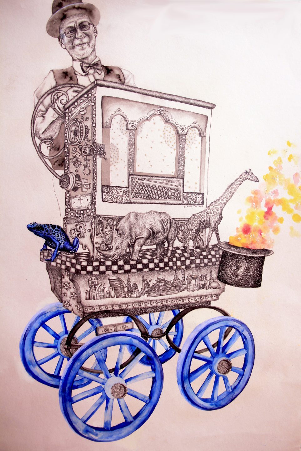 The busker’s organ