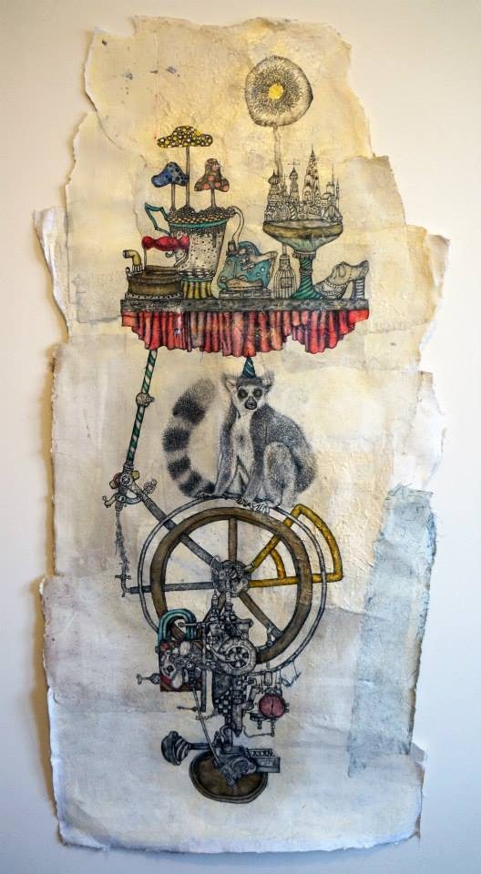 The ring tailed lemur